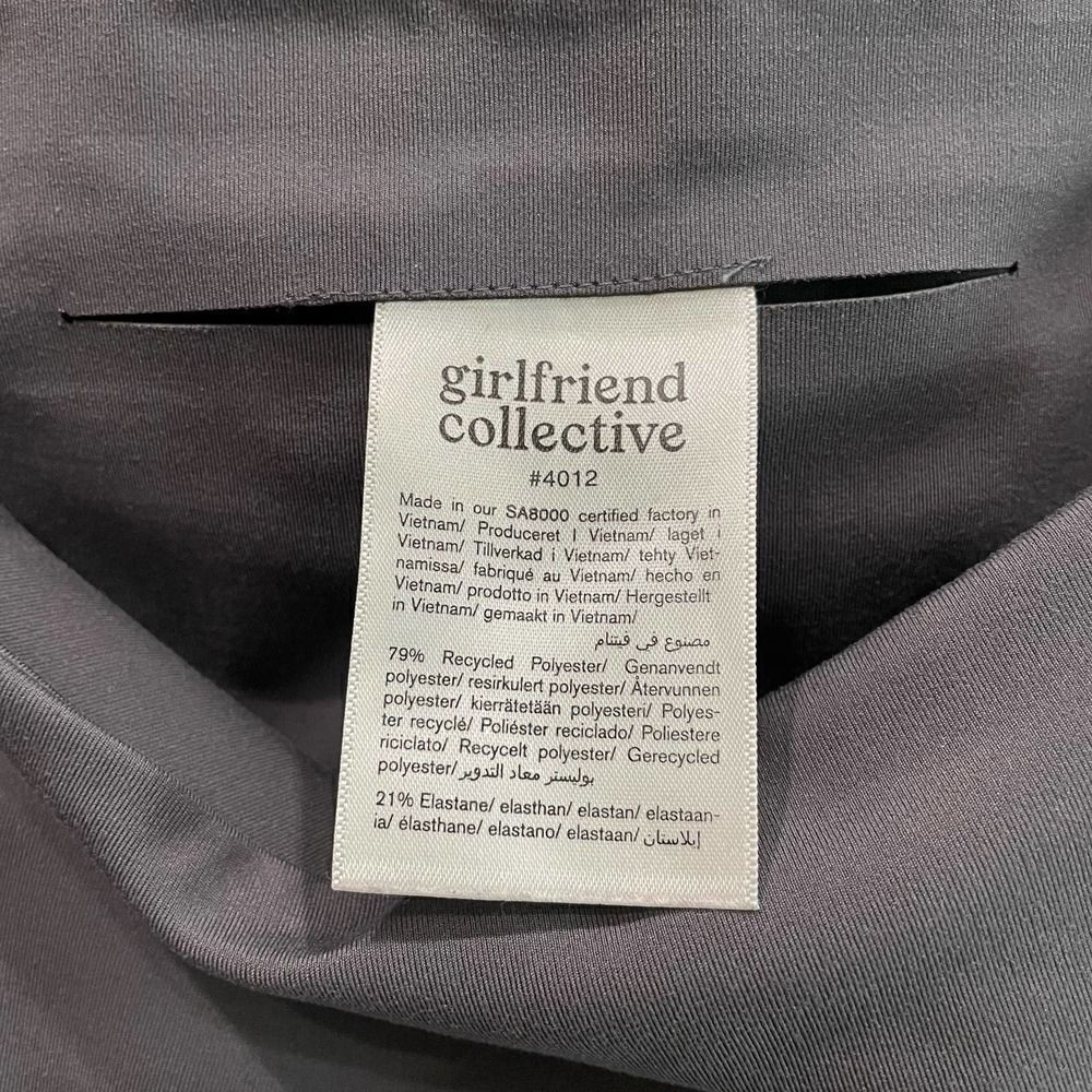Girlfriend Collective High-Rise Gray Crop Leggings - Size: Small - Picture 4 of 10